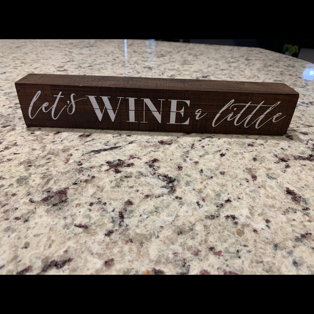 Wooden Sign